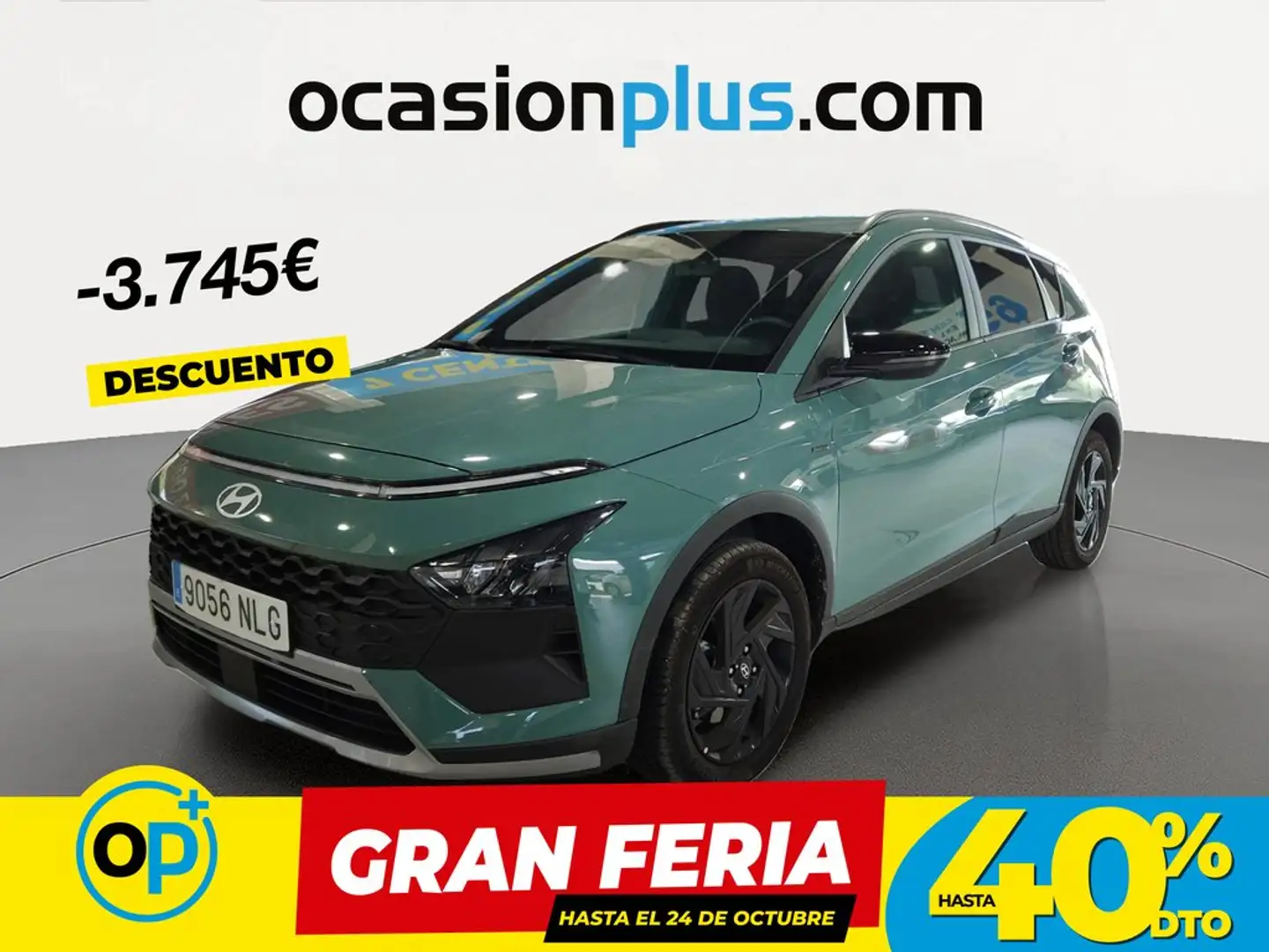 Hyundai BAYON 1.0T 90 Black Line Verde - 1