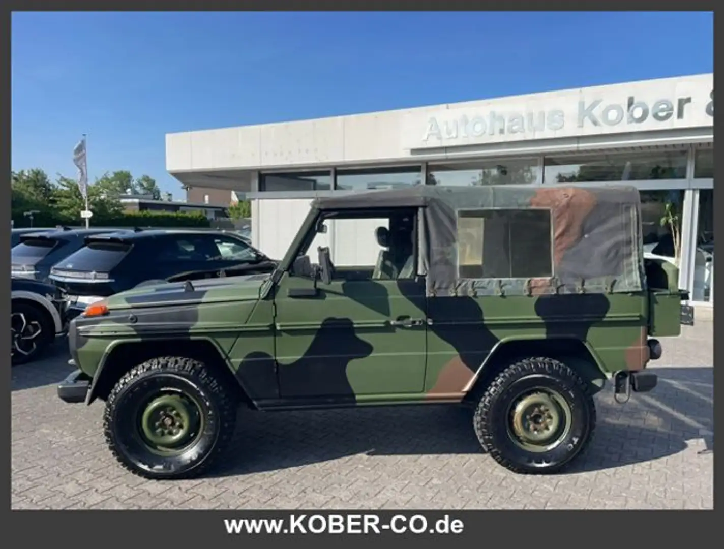 Mercedes-Benz G 250 GD G Bundeswehr Wolf AHK Verde - 2