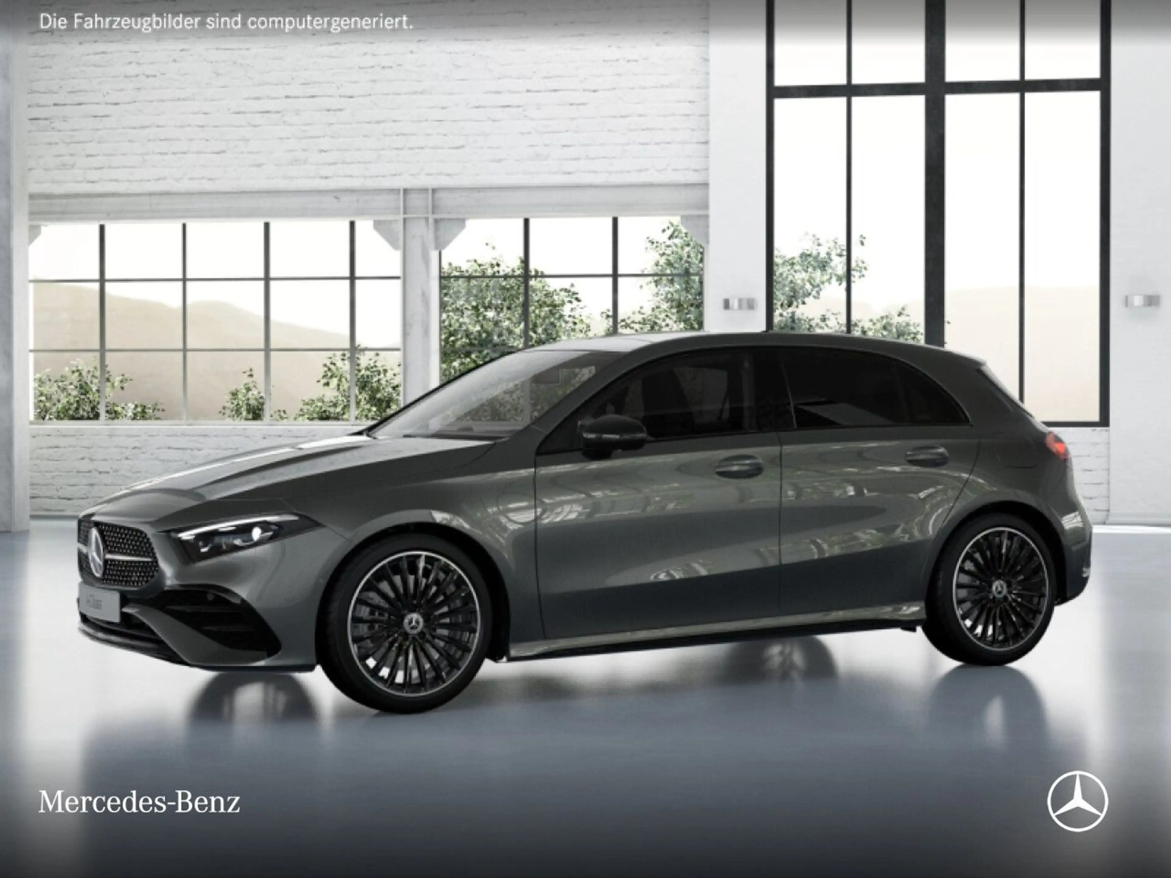 Mercedes-Benz A 250 e AMG+NIGHT+PANO+360°+AHK+MULTIBEAM+TOTW+8G — photo 3