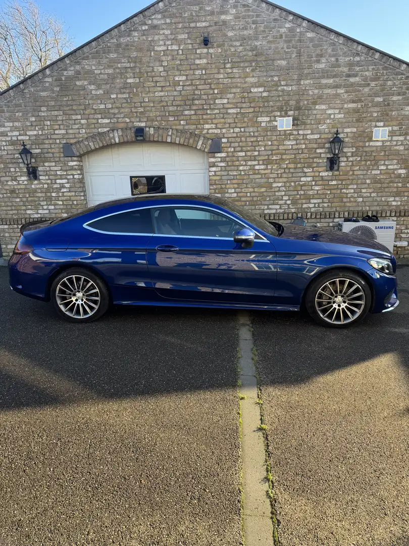 Mercedes-Benz C 200 amg pakket Blauw - 2