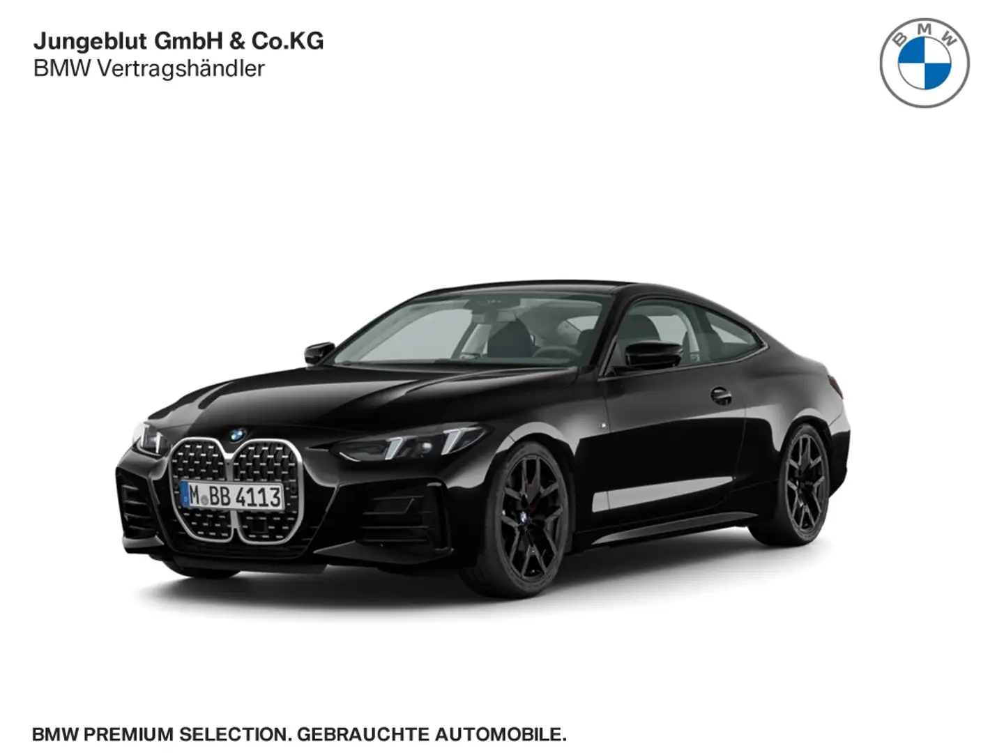 BMW 420 d Coupe M Sport Pro Sitzhg./LiveCockpitPro/Adapt.L Schwarz - 1