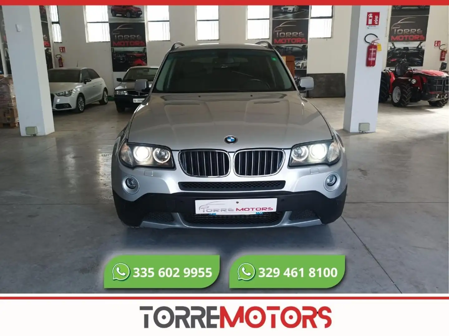 BMW X3 X3 E83 xdrive30d (3.0d) Futura Argent - 1