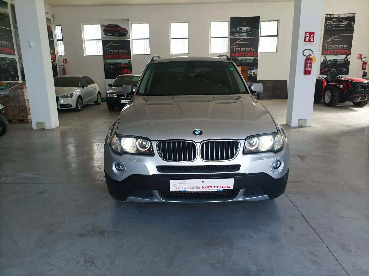 BMW X3 X3 E83 xdrive30d (3.0d) Futura Argent - 2