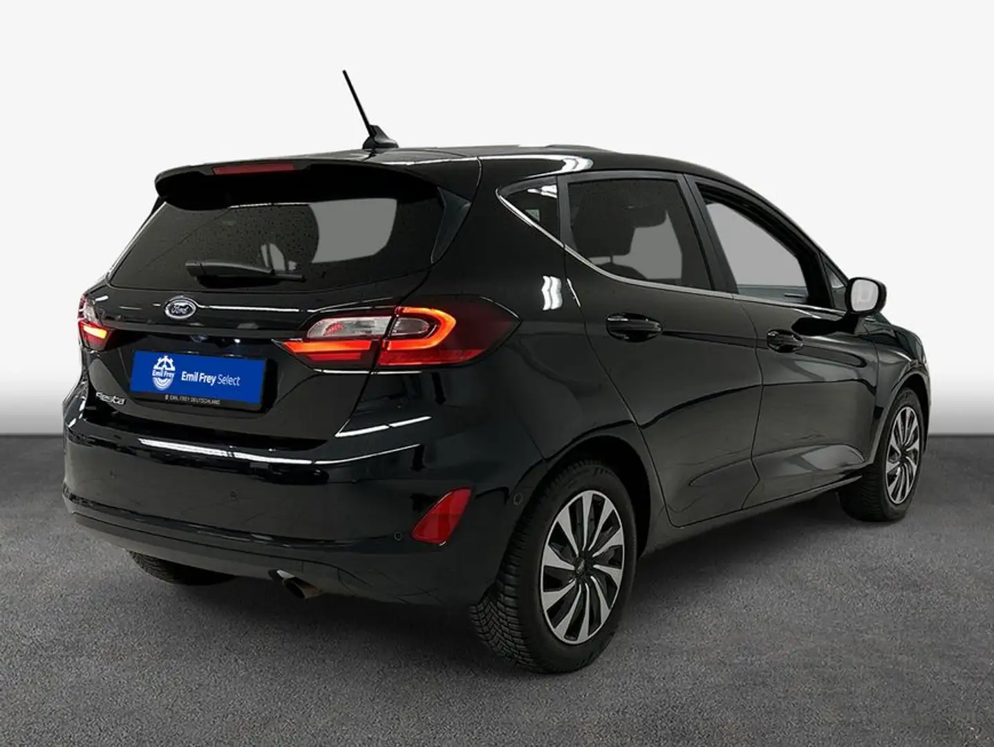 Ford Fiesta 1.0 EcoBoost Hybrid S&S Aut. TITANIUM X Schwarz - 2