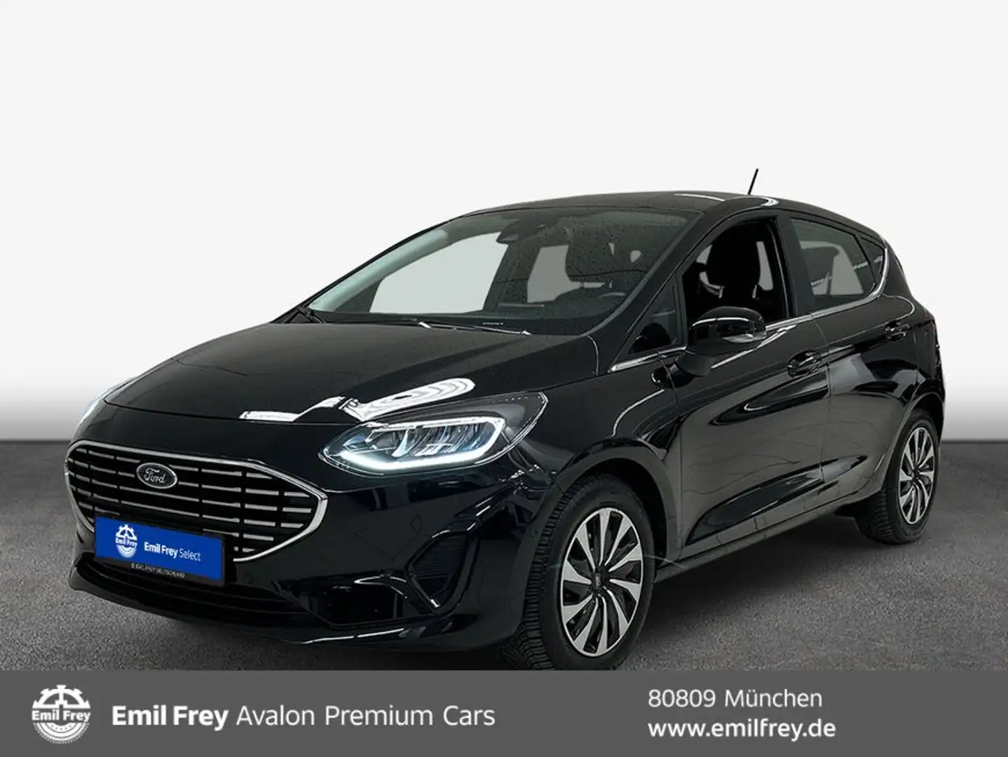 Ford Fiesta 1.0 EcoBoost Hybrid S&S Aut. TITANIUM X Schwarz - 1