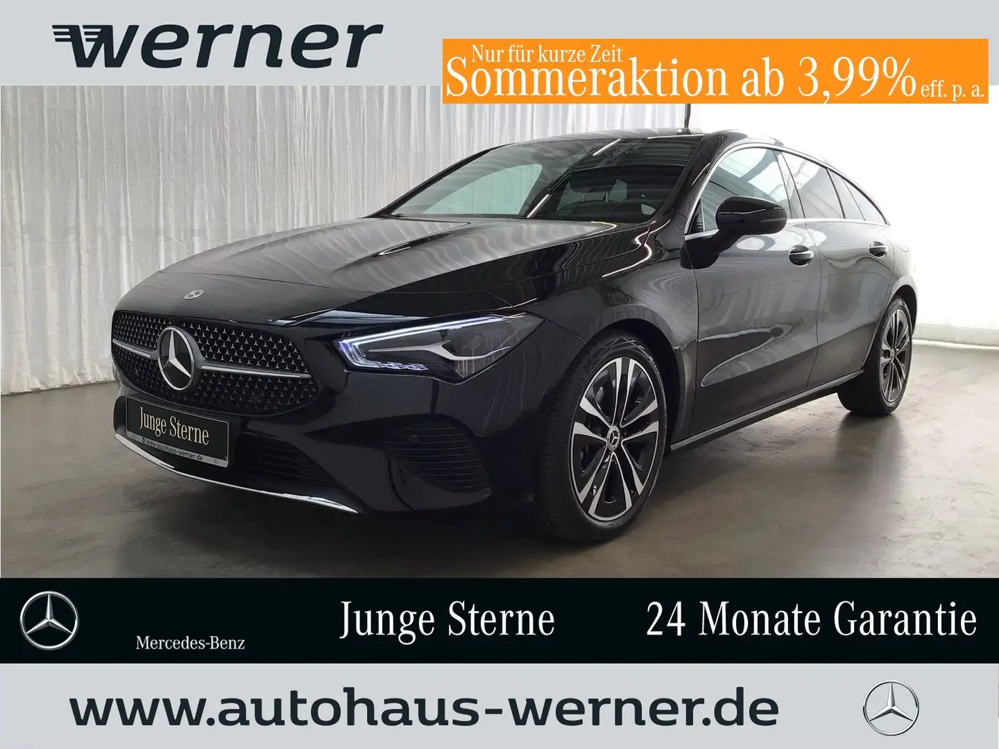 Mercedes-Benz CLA 180 PROGRESSIVE ADVANCED WDGLAS 18"Alu Černá - 1