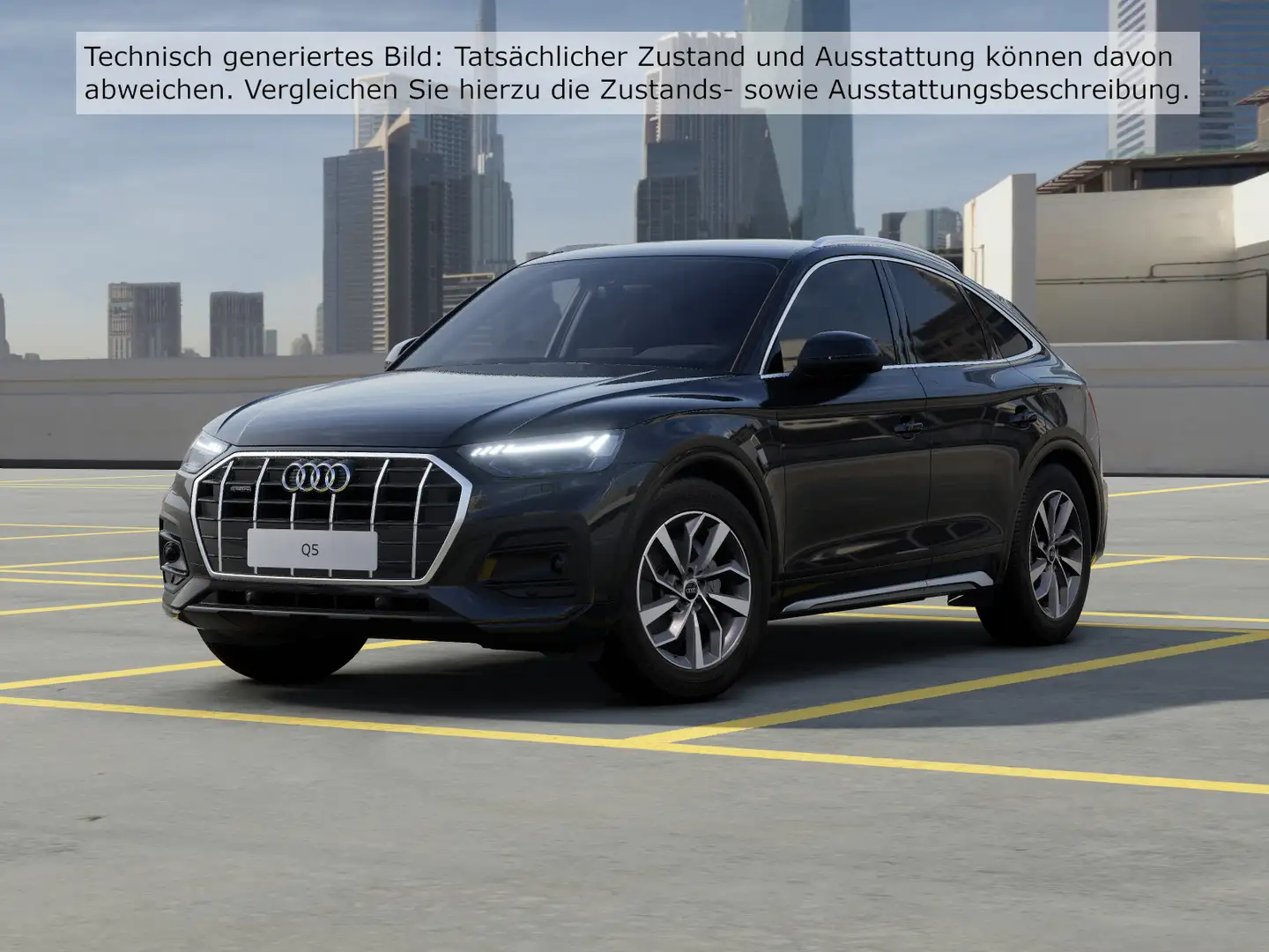 Audi Q5 40 TDI quattro S tronic advanced Ma Schwarz - 1