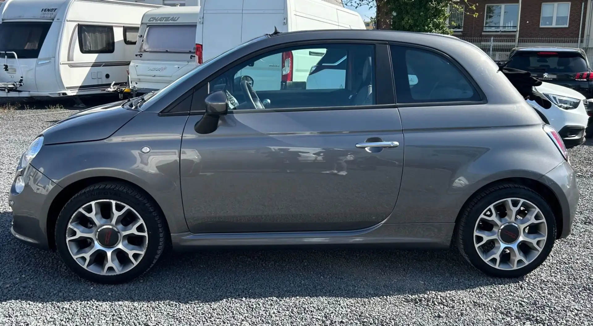 Fiat 500C 500 Cabrio, Sport-Paket, 36000 km ,,TOP" Grau - 2
