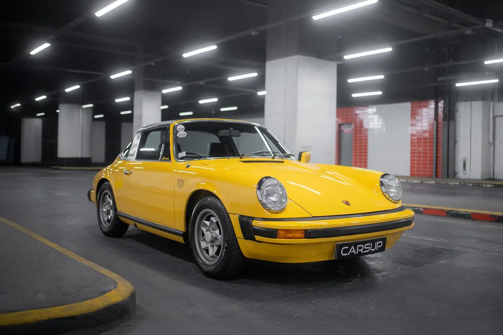 Porsche 911 2.7 Targa - Origine Sonauto - 43000km Gelb - 1