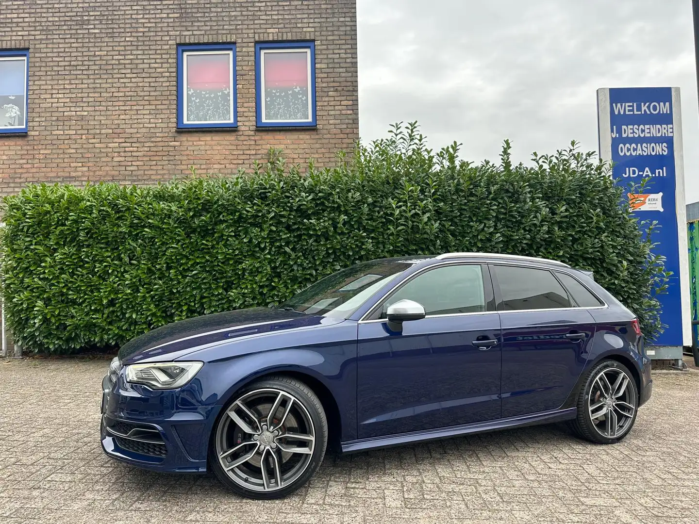 Audi A3 Sportback 2.0 TFSI S3 quattro Climate C, Cruise C, Bleu - 1