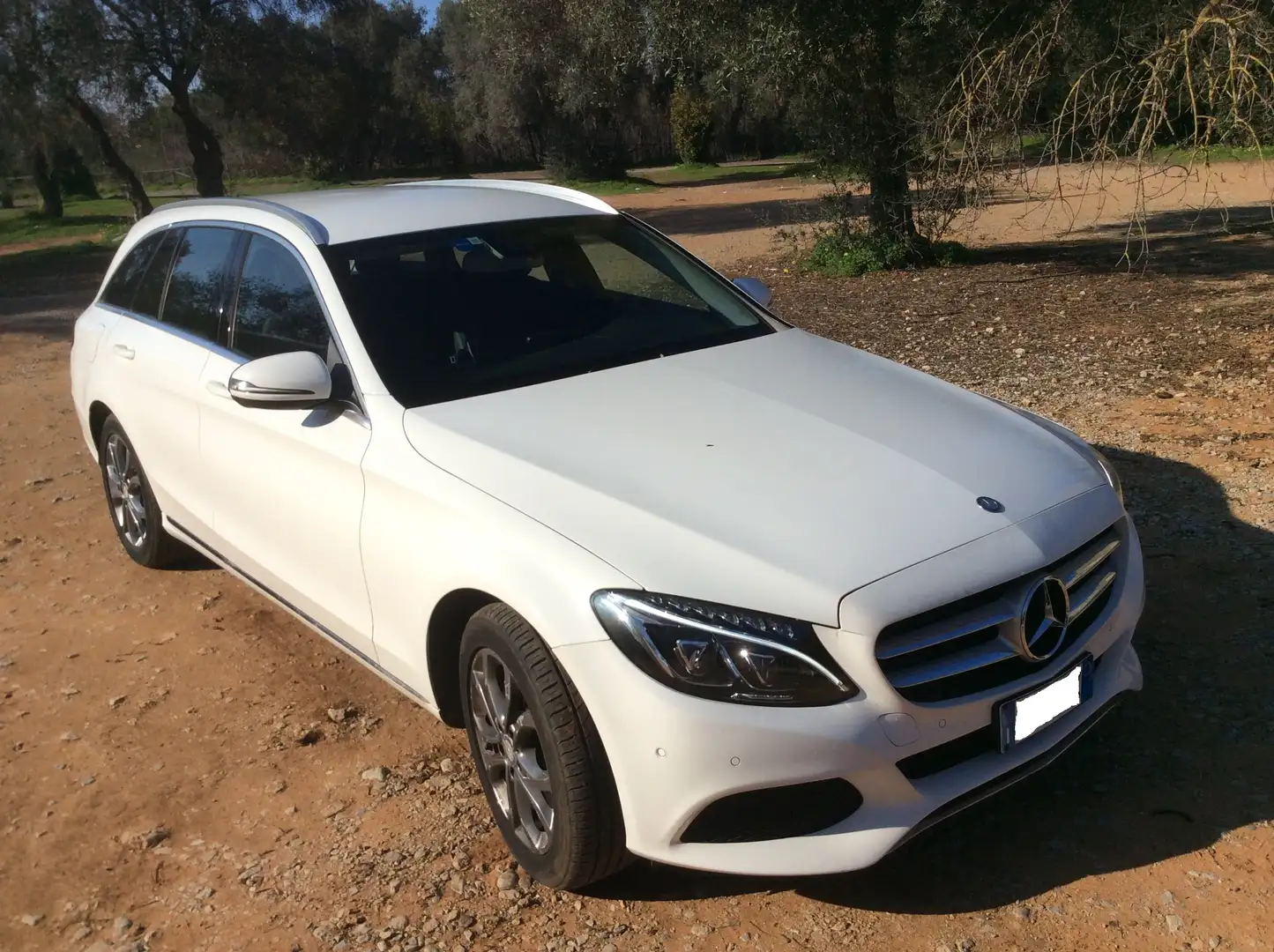 Mercedes-Benz 200 Mercedes Classe C 200d SW Automatic SPORT Bílá - 2