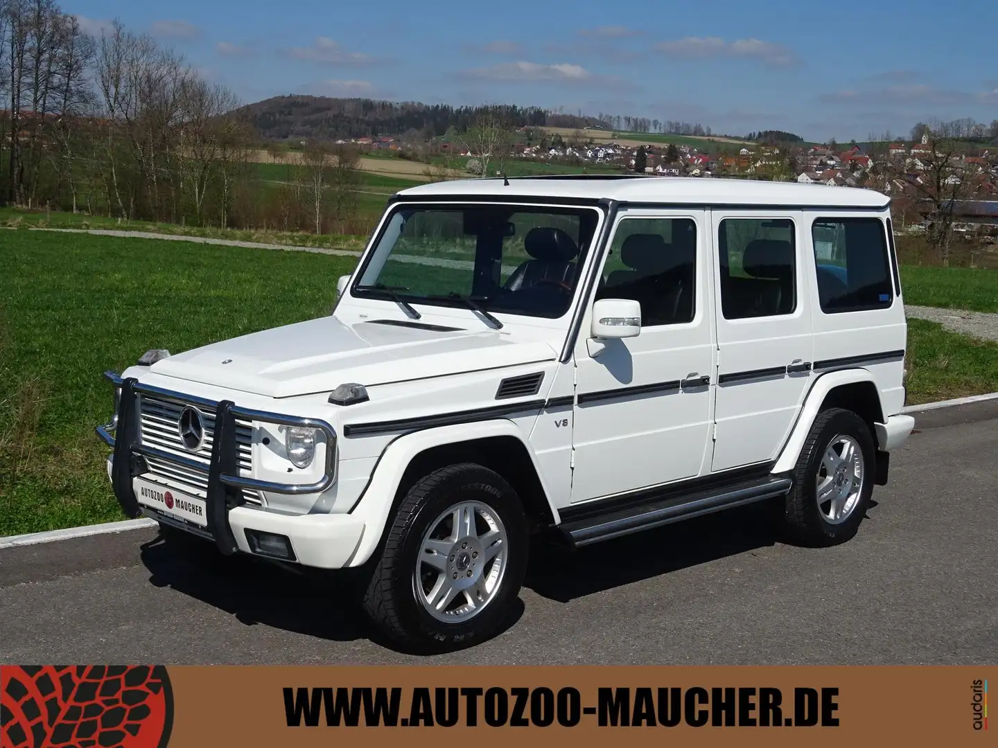 Mercedes-Benz G 500 V8 /PDC/SHZ/Schiebedach/Exklusiv Paket Weiß - 1