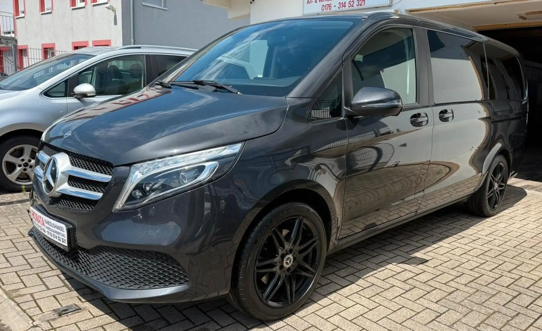 Mercedes-Benz V 300 d 4MATIC lang ACC*360°*AHK*LED*SHZ*NAVI* Gris - 2