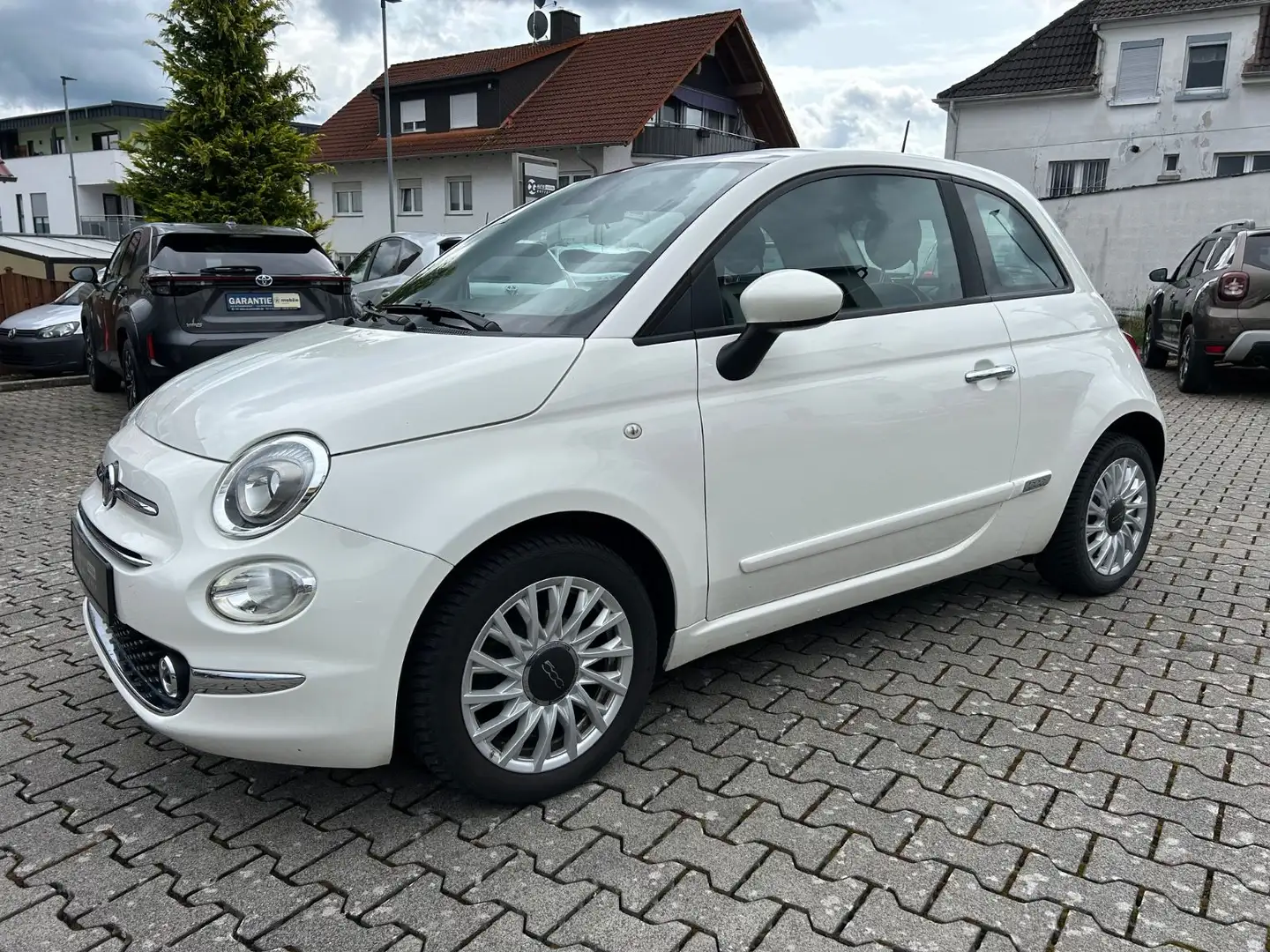 Fiat 500 ( SSD+XENON ) Blanc - 2