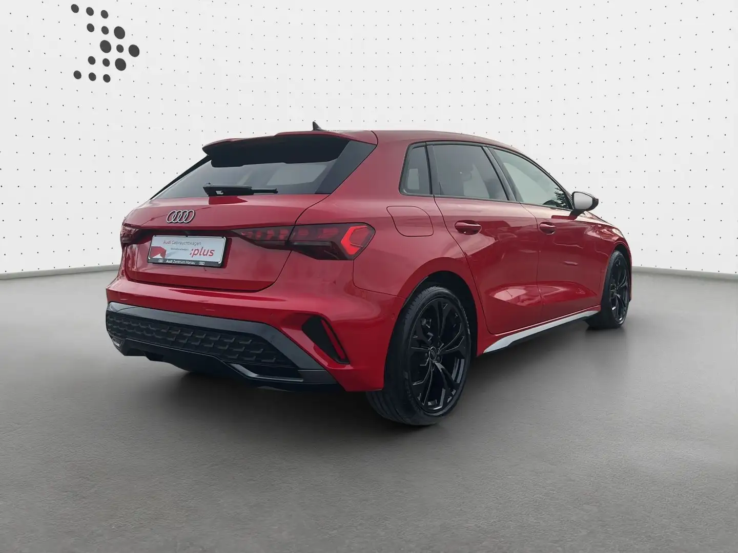 Audi A3 30 TFSI S-LINE*AHK*PANO*18ZOLL*LED* Rot - 2