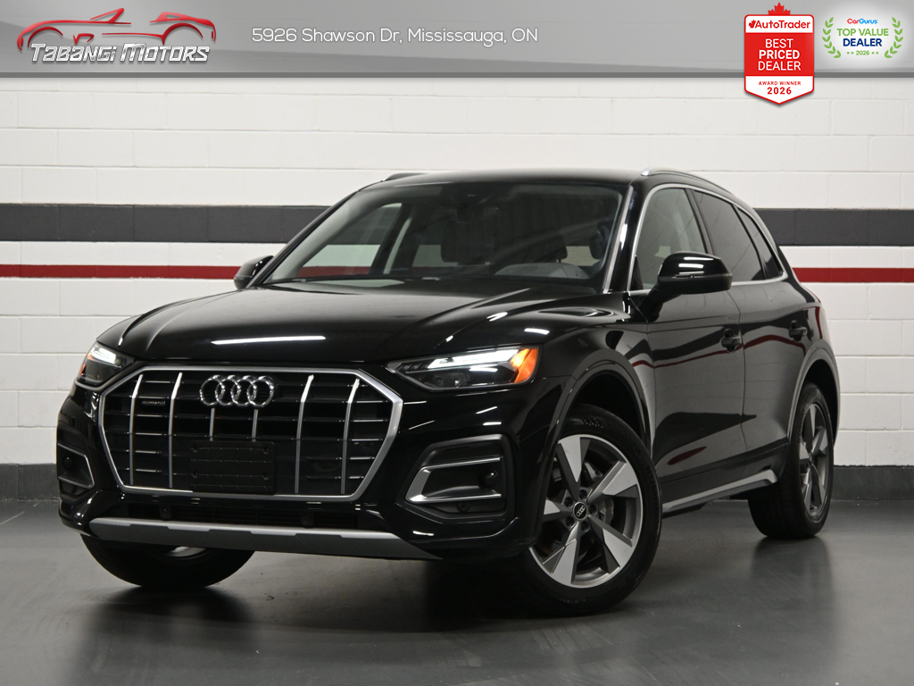 2022 Audi Q5 No Accident Heated Seats Wireless Carplay Side Assist