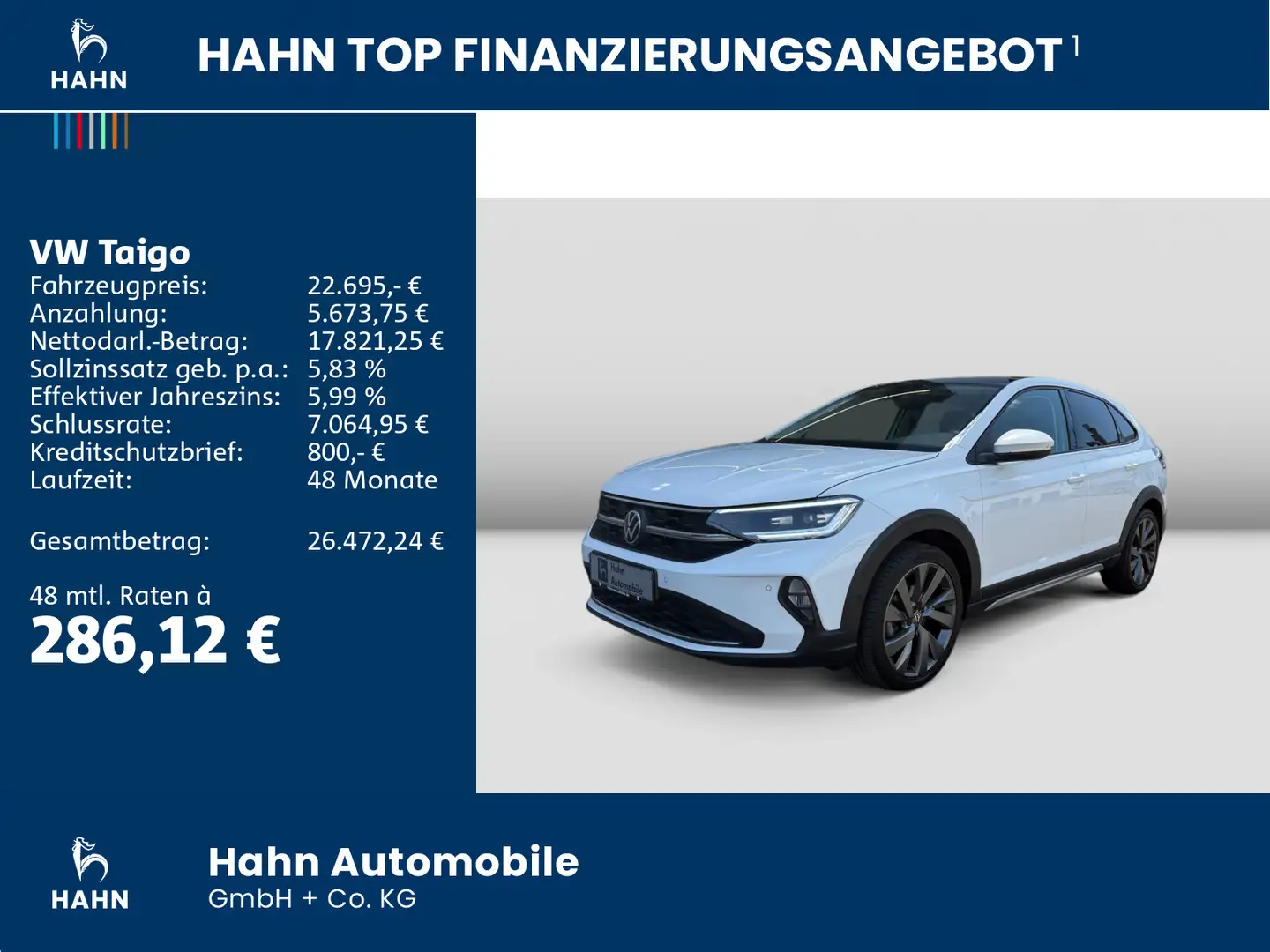 Volkswagen Taigo 1.5TSI DSG Style Beats Cam Matrix Pano Nav Weiß - 2