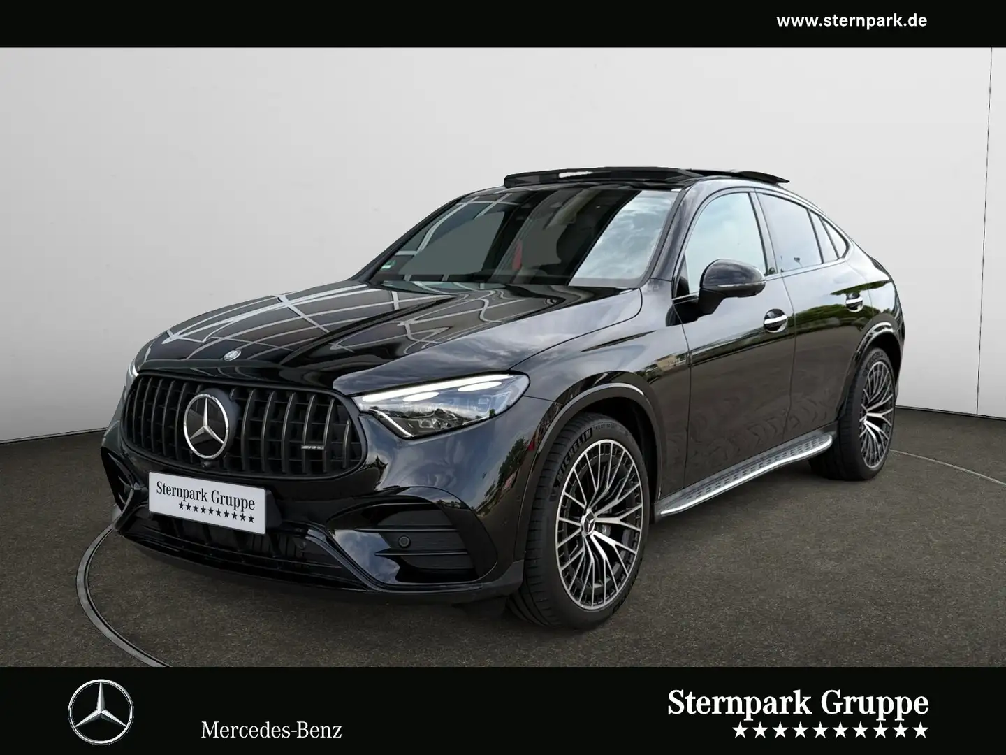 Mercedes-Benz GLC 43 AMG GLC 43 AMG 4M Coupé Distr+Pano+HuD+AHK+Sitzklima Zwart - 1