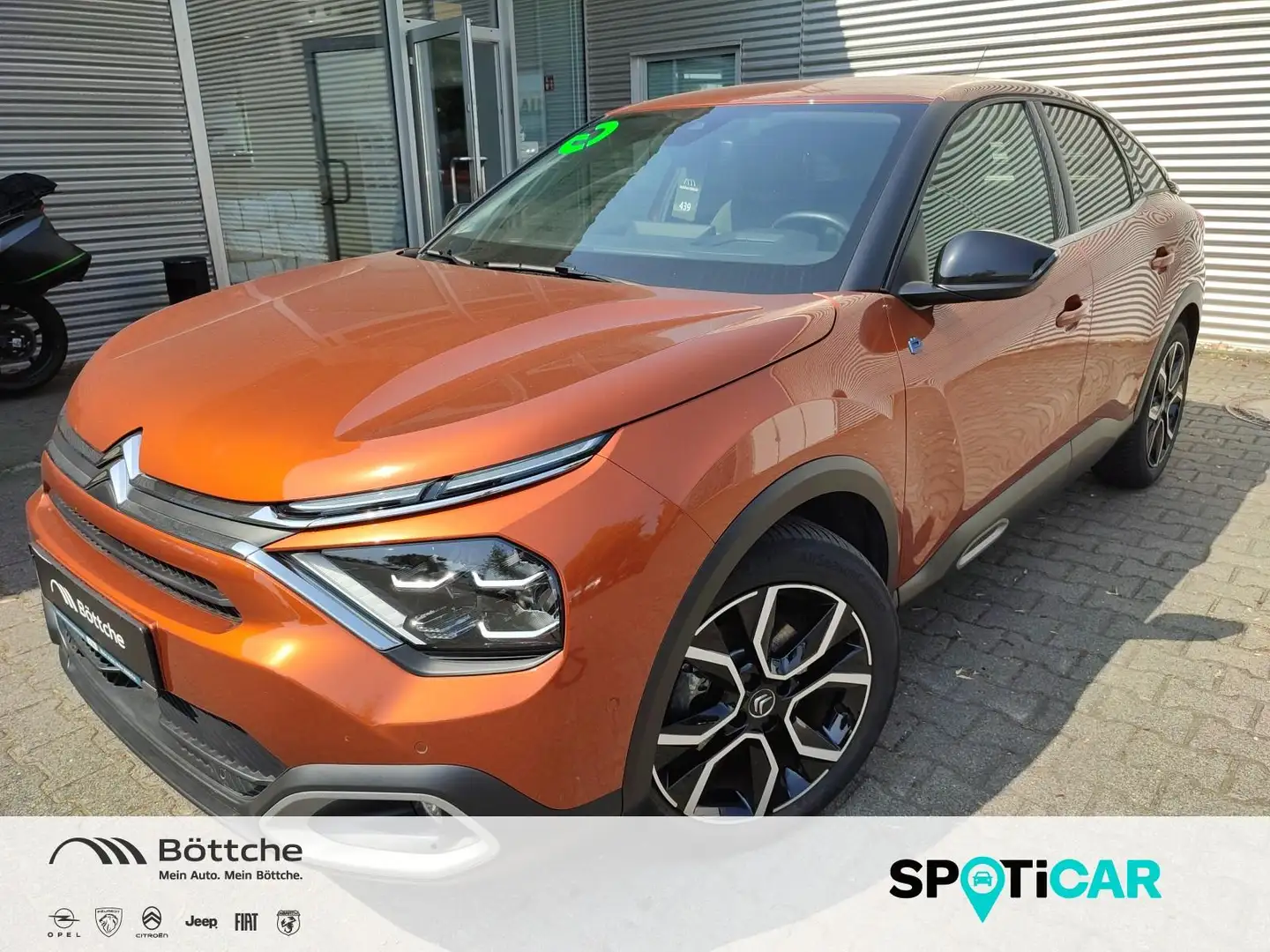 Citroen C4 Lim. ë- Shine,SHZ,LHZ,Standhzg,Klima,PDC,Kamera,Na Orange - 1