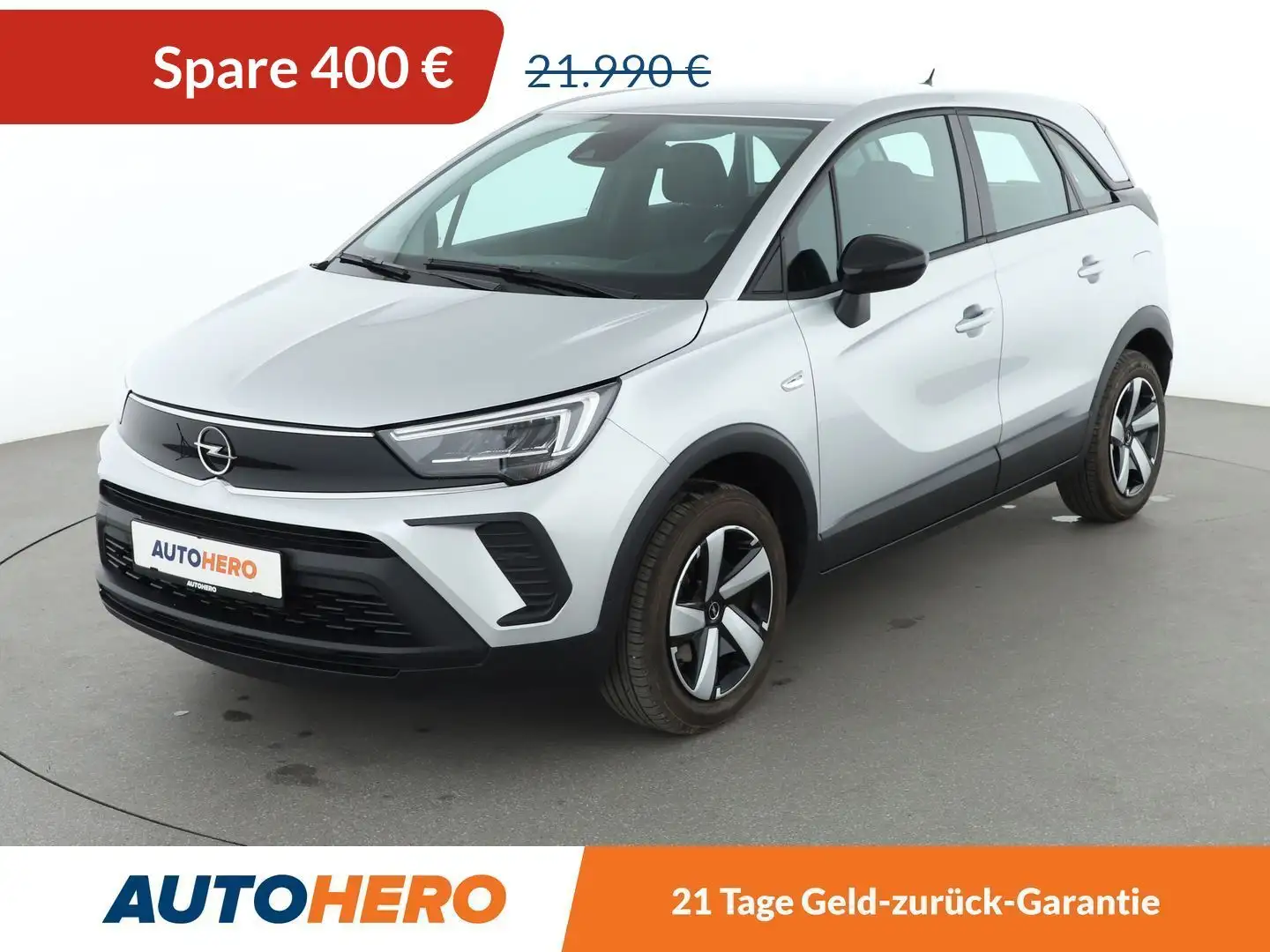 Opel Crossland X 1.2 Turbo Enjoy Aut*NAVI*LED*TEMPO*CAM*PDC*SHZ* Grau - 1