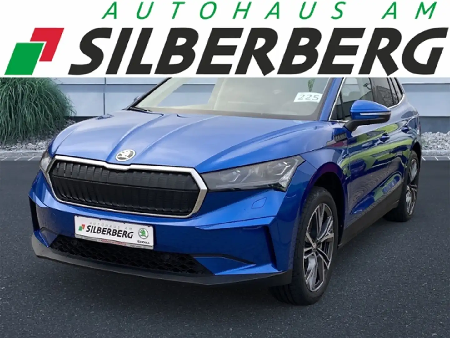 Skoda Enyaq IV 85 Suite AHK Matrix 20" PLUS Azul - 1