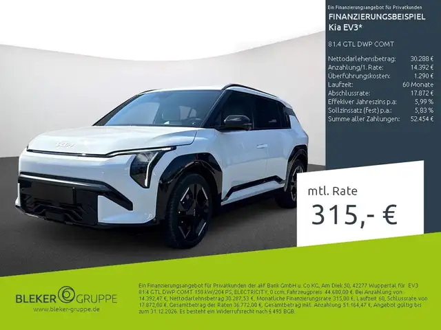 Kia EV3 81.4 GTL DWP COMT