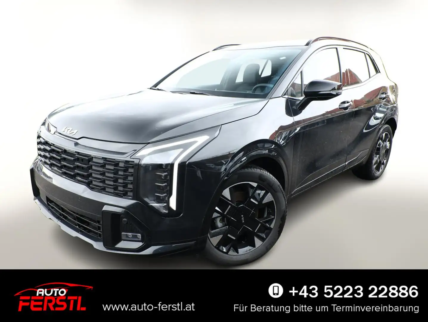 Kia Sportage GT-line HEV eHK elSitze SHZ DigC ACC LM 132 kW ... Schwarz - 1