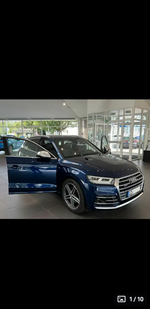Audi SQ5 3.0 TFSI Pano Matrix Leder ACC Luft Blau - 1