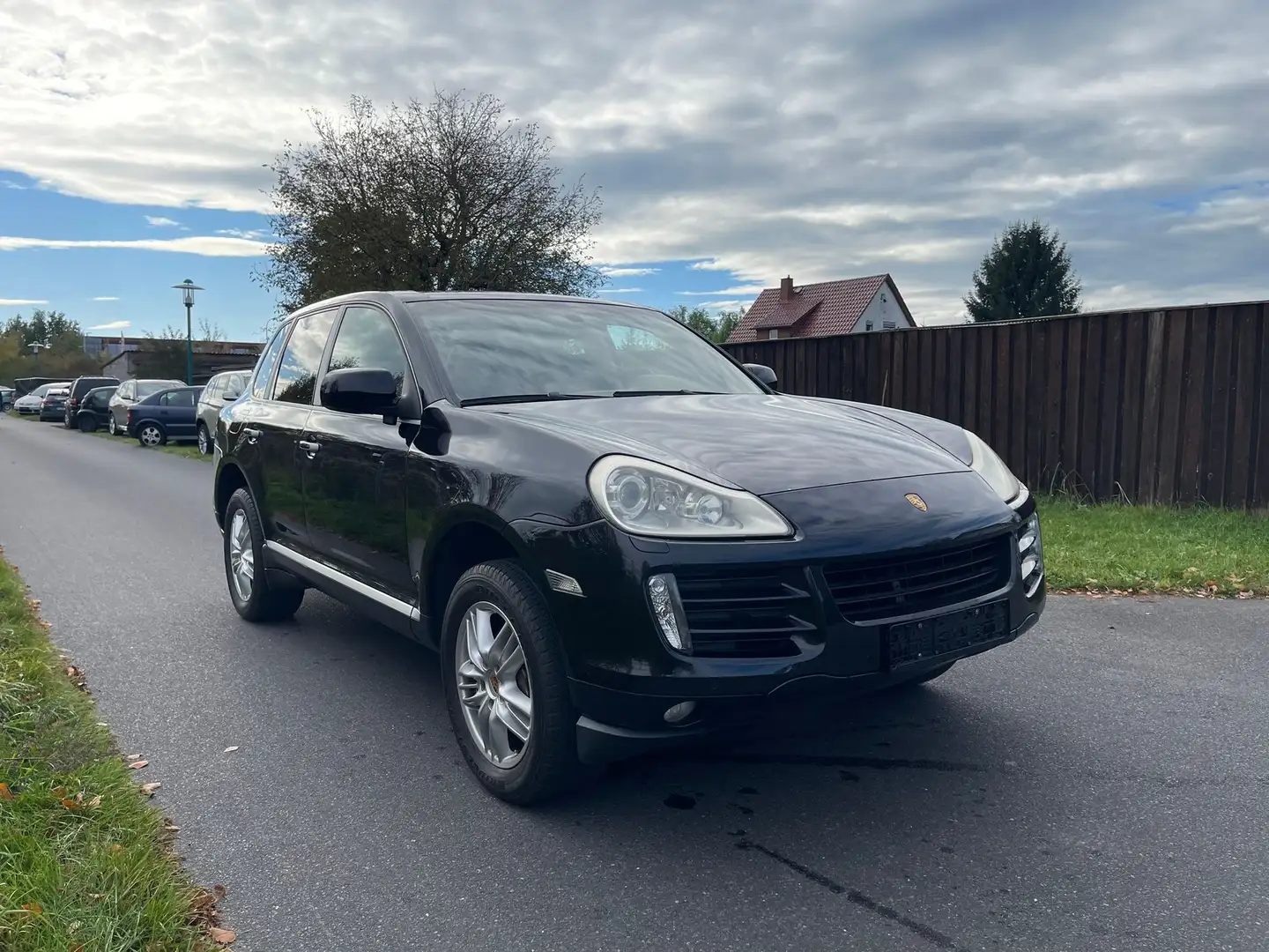 Porsche Cayenne S"BRAUN-LEDER"KLIMAAUTOMATIK"ALLRAD"HU-AU NEU" Schwarz - 1