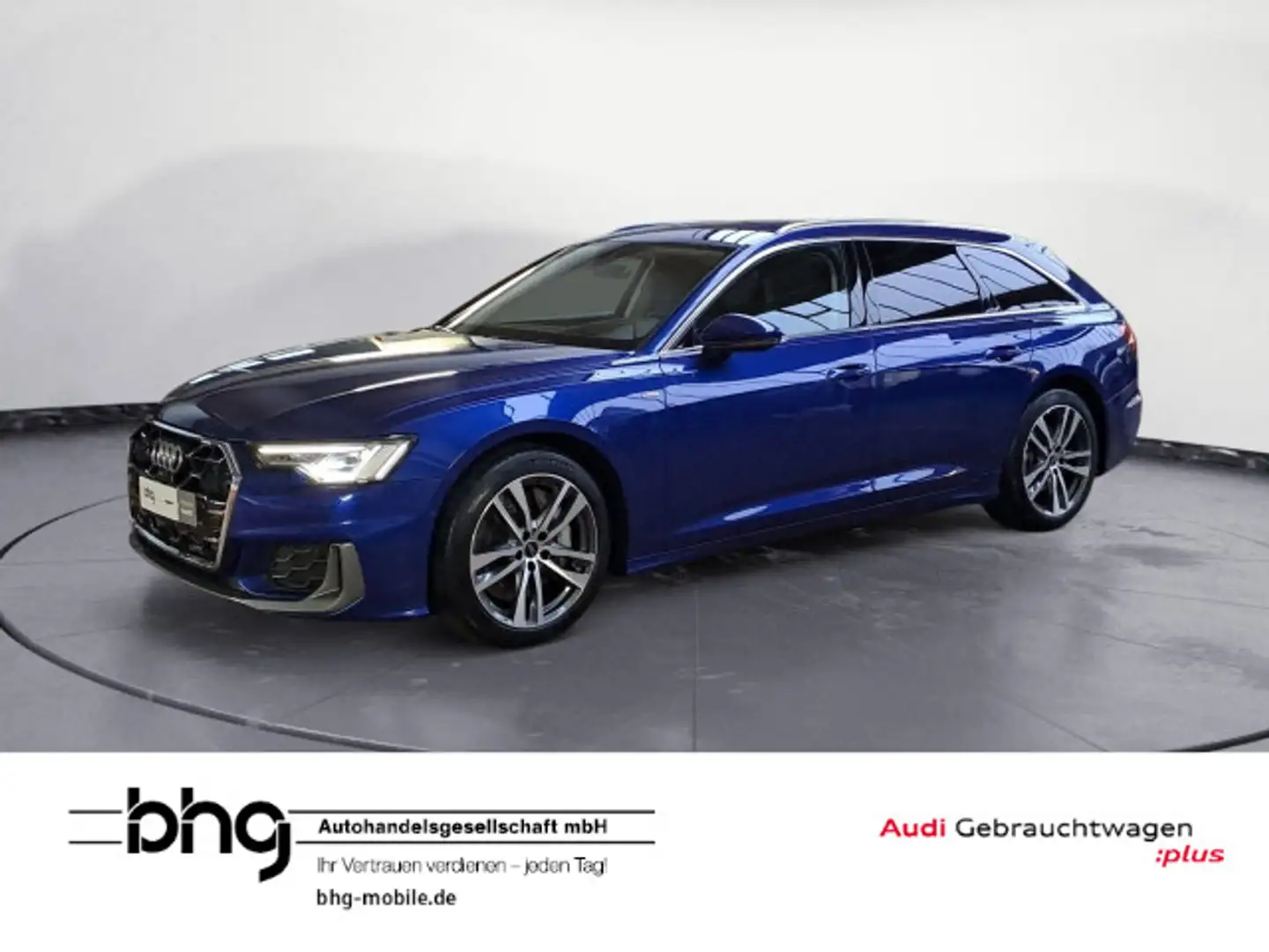 Audi A6 S line 55 TFSI quattro 250 Blau - 1