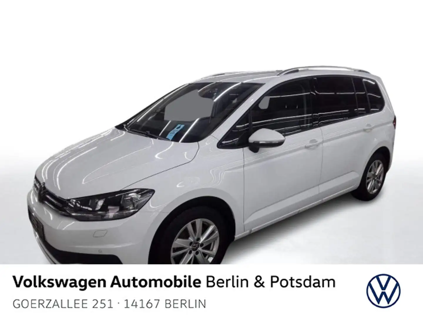 Volkswagen Touran 1.5 TSI DSG Comfortline Navi Kamera AHK Weiß - 1