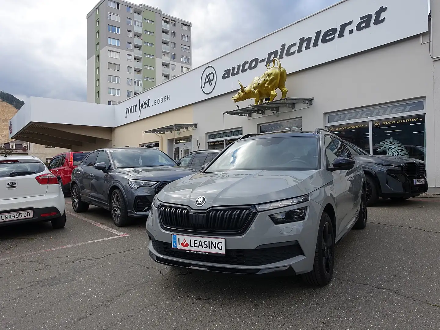 Skoda Kamiq 1,0 TSI Monte Carlo Gris - 1