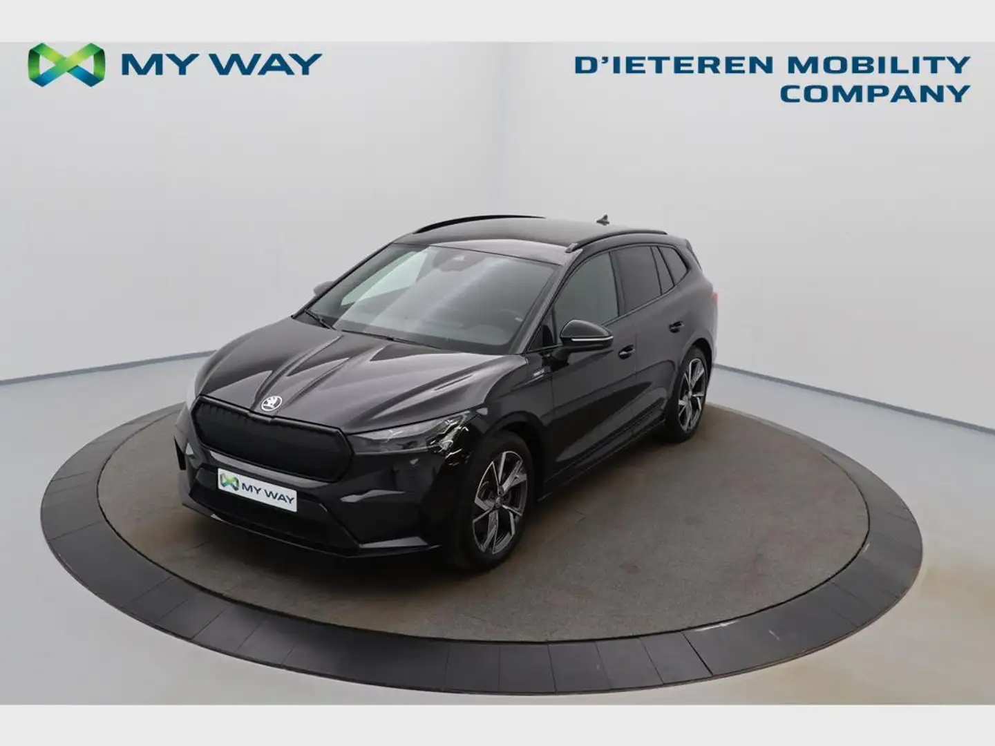Skoda Enyaq SPORTLINE 80 82kWh 204 PK Noir - 1