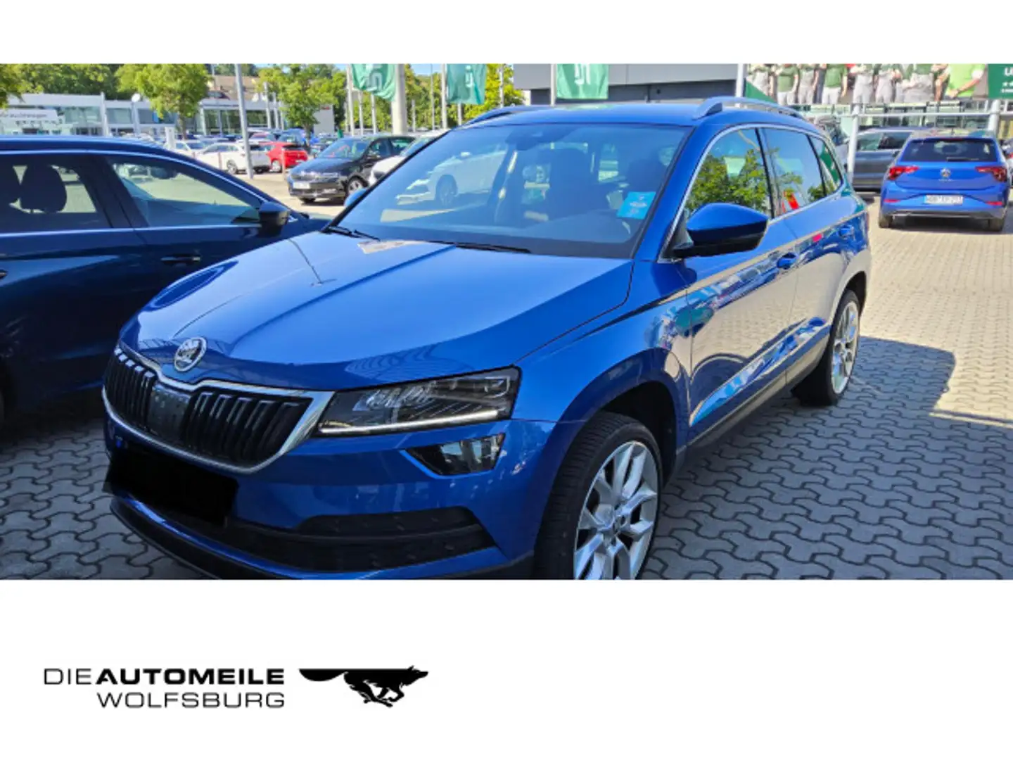 Skoda Karoq 1.5 TSI DSG Style Standhzg/ACC/Multilenk Blau - 1