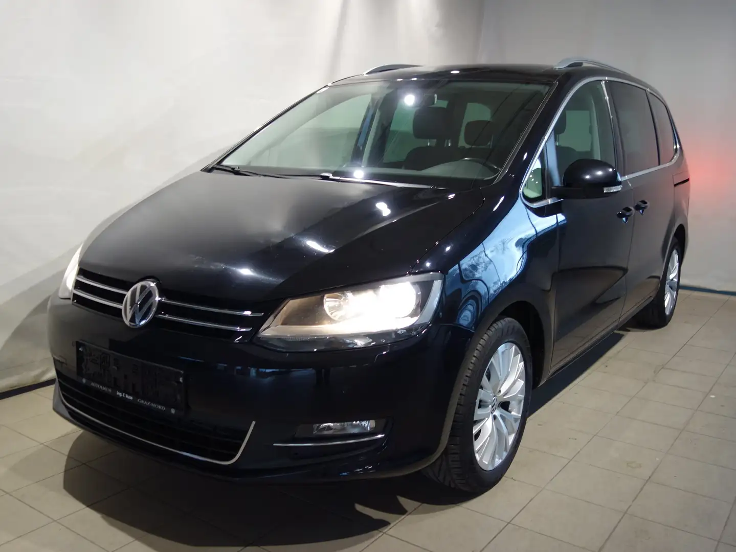 Volkswagen Sharan Highline BMT TSI DSG Schwarz - 1