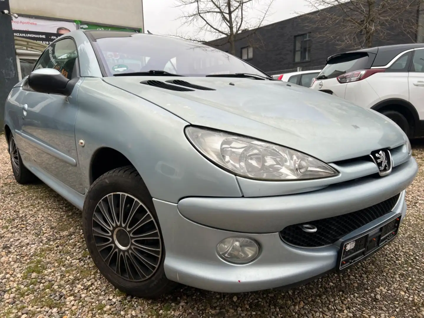 Peugeot 206 Cabriolet CC Filou 1.6 *KLIMAAUTOMATIK*E-FEN Grau - 1