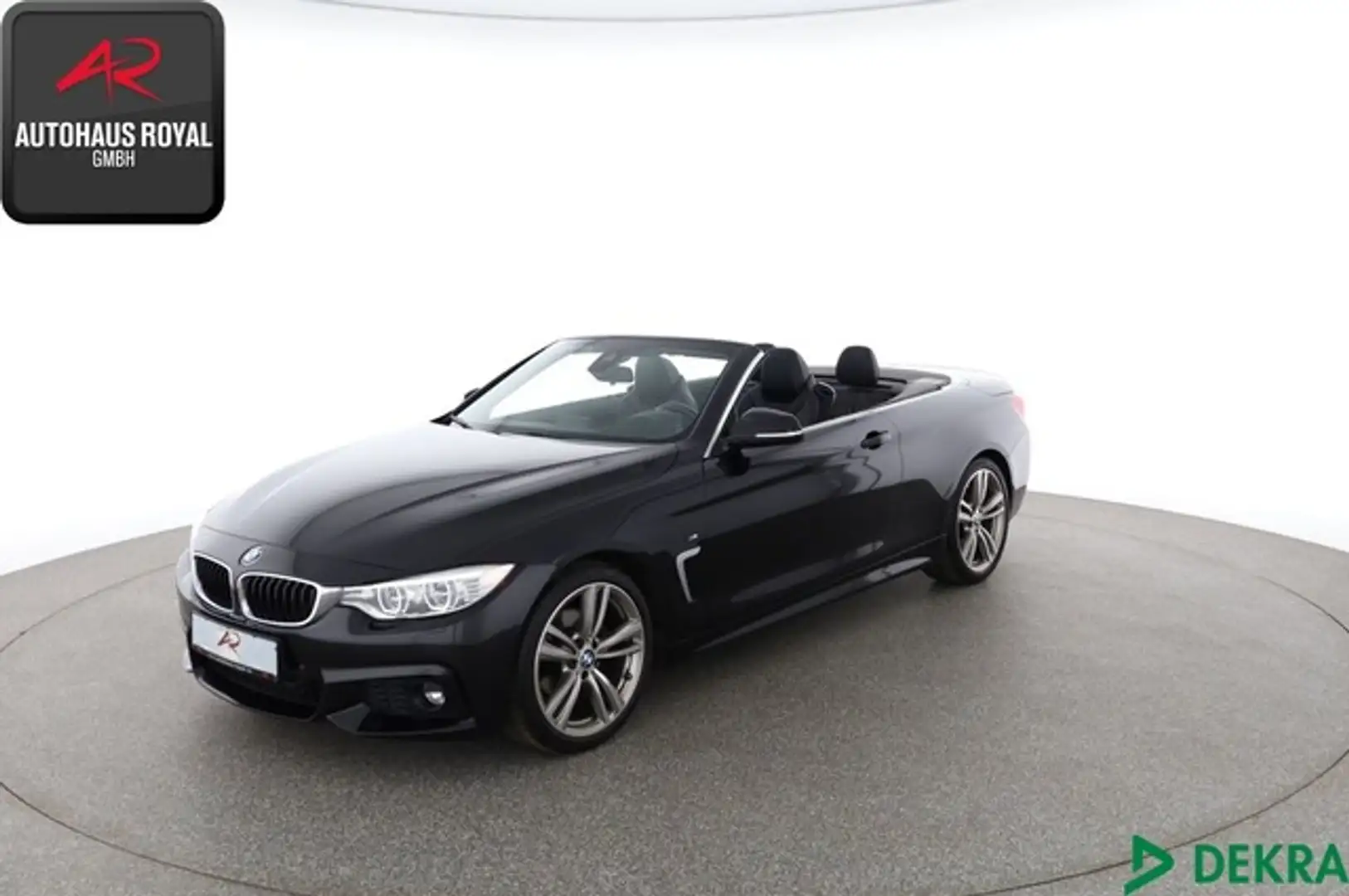 BMW 420 d Cabrio SAG M SPORT NAVIPROF,HEADUP,HIFI,SH Schwarz - 1