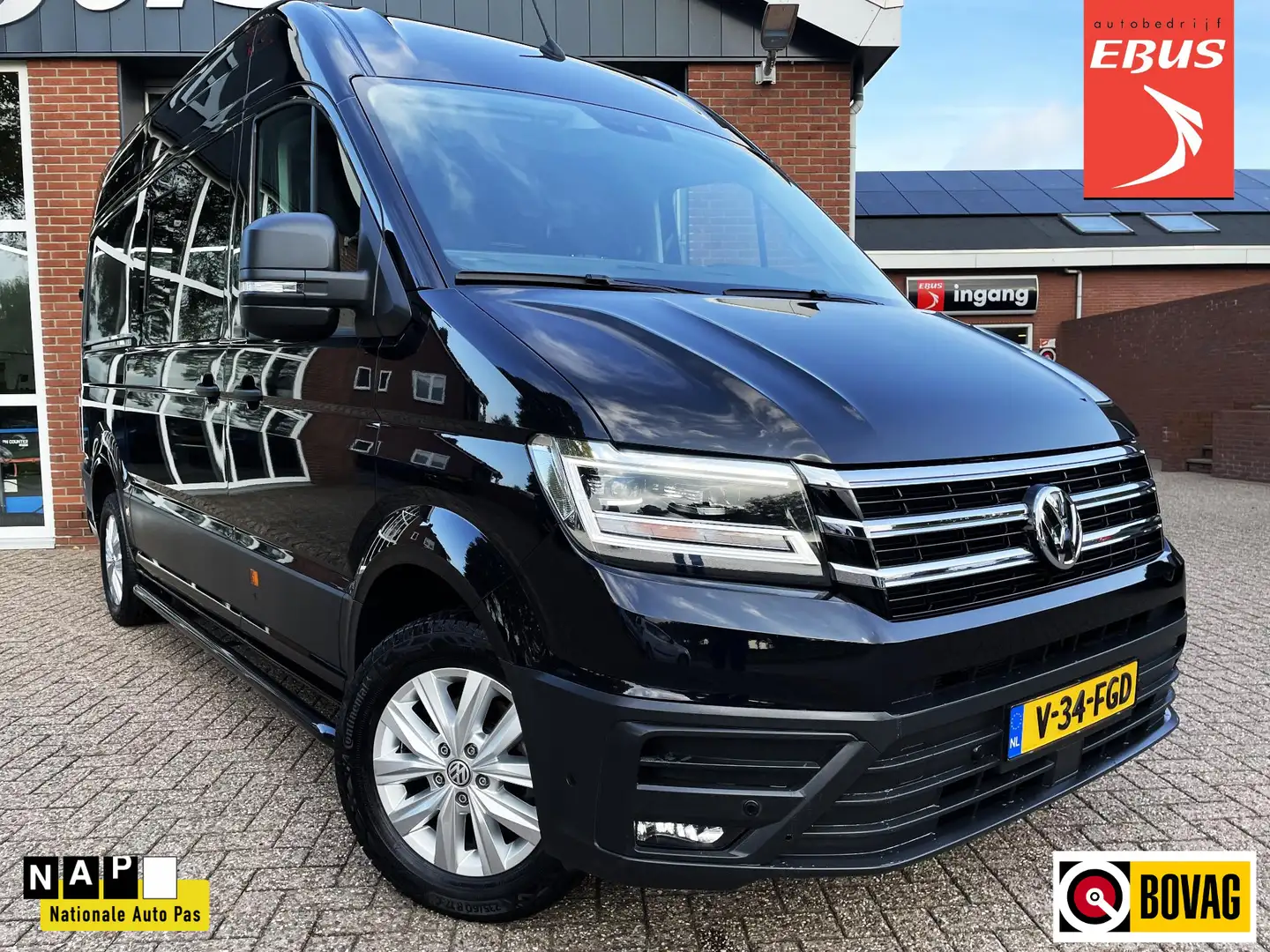 Volkswagen Crafter 30 2.0 TDI L3H3 Exclusive 2x schuifdeur Zwart - 1