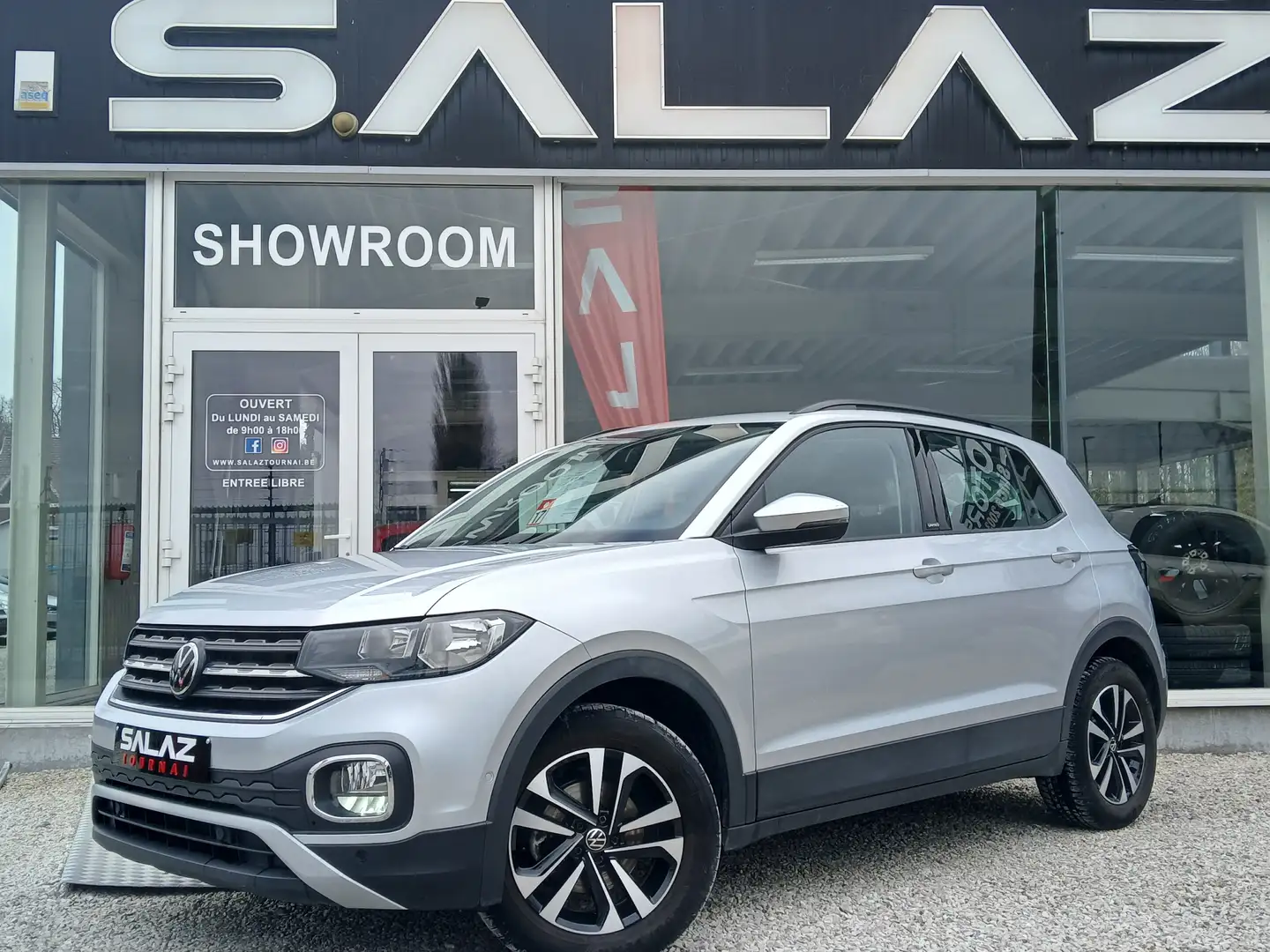Volkswagen T-Cross T-Cross 10 TSI United CARPLAY/NAVI/CAMERA/GARANTIE Zilver - 1
