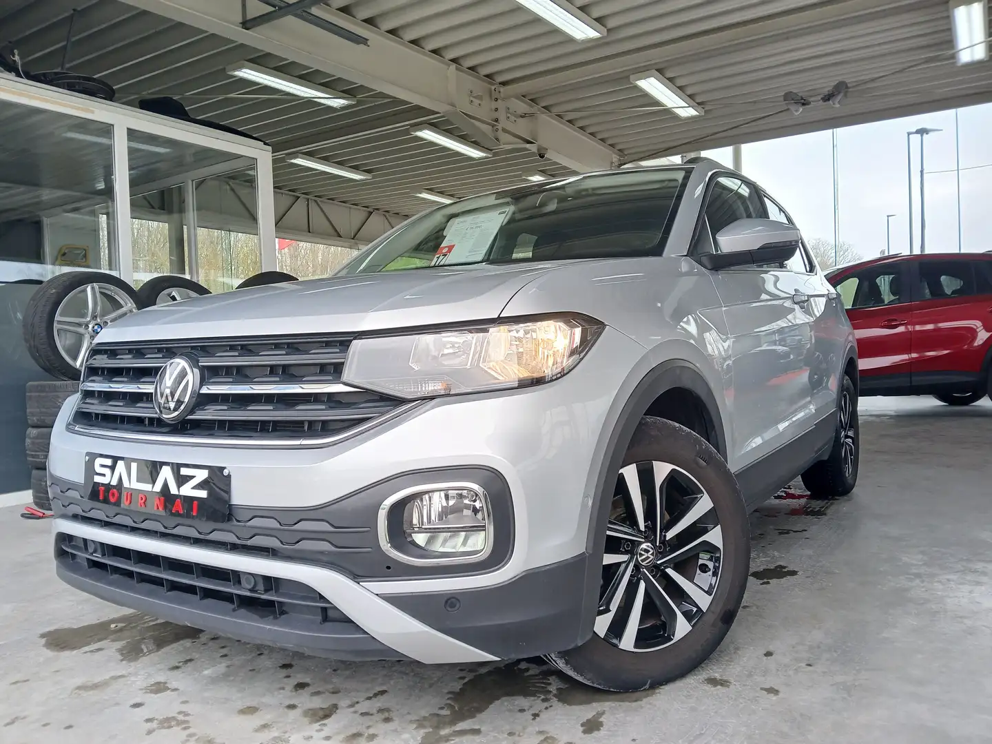 Volkswagen T-Cross T-Cross 10 TSI United CARPLAY/NAVI/CAMERA/GARANTIE Zilver - 2