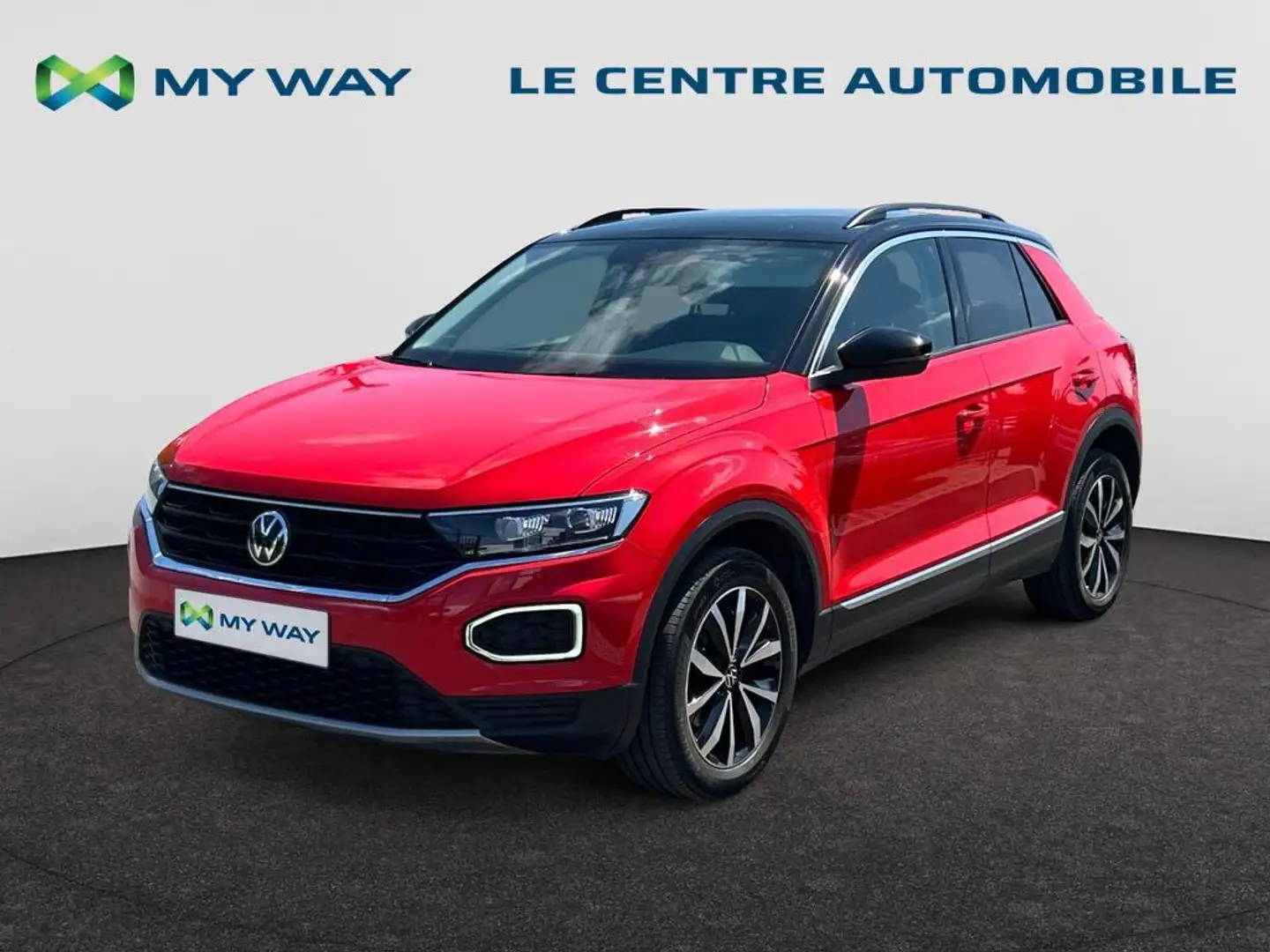 Volkswagen T-Roc T-Roc Style 2.0 TDI SCR 85 kW (115 ch) 6 vitesses Rouge - 1