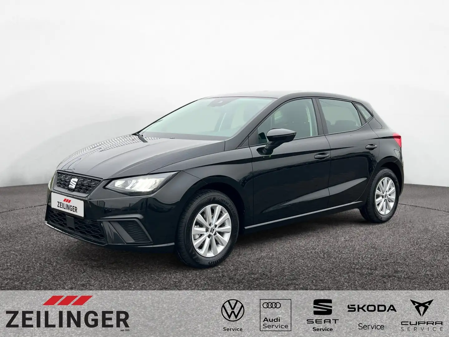 SEAT Ibiza Style TSI DSG|5J-GAR|NAVI|ACC|APP|WINTER-P Schwarz - 1
