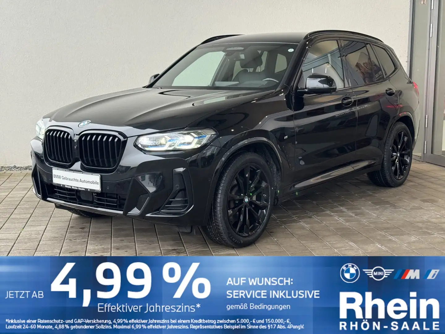 BMW X3 xDrive30d M Sportpaket Laser.H/K.HUD.Komfort Schwarz - 1