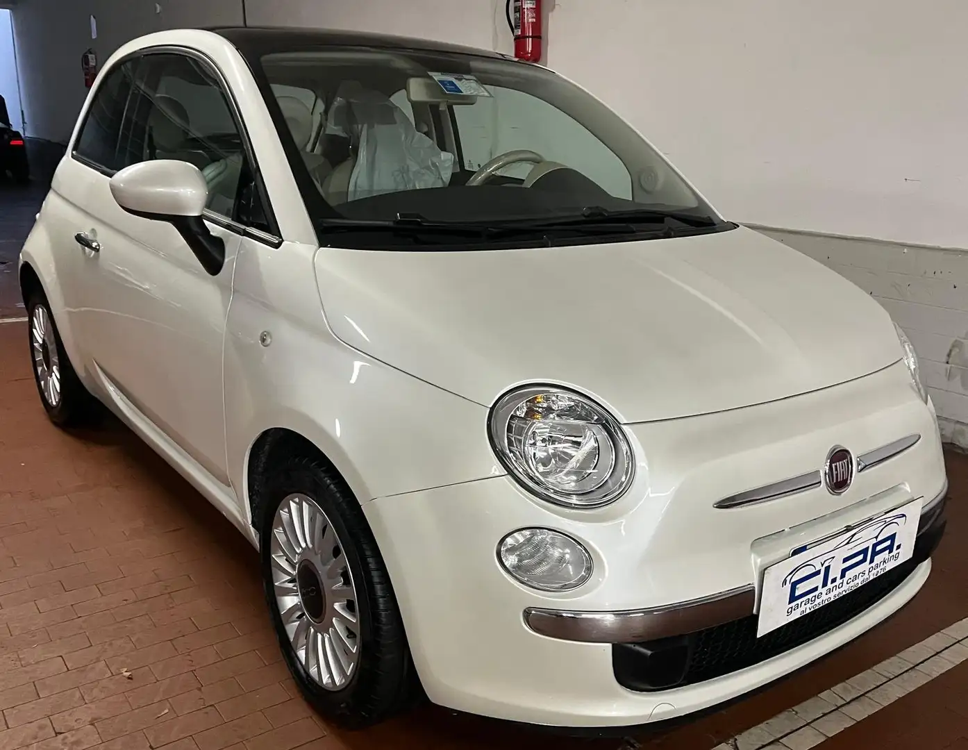 Fiat 500 500 III 1.2 Lounge 69cv E6 Blanc - 1