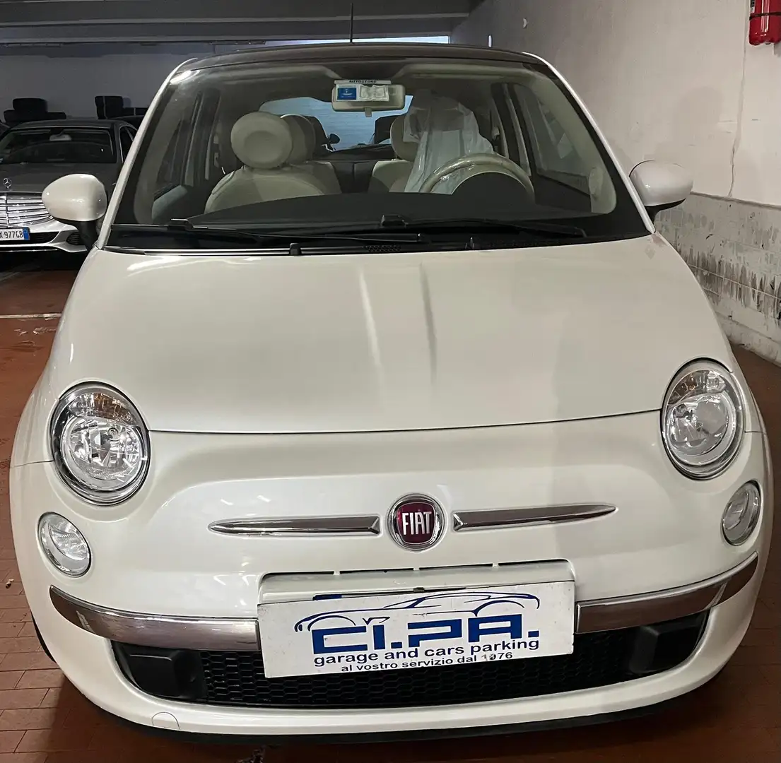 Fiat 500 500 III 1.2 Lounge 69cv E6 Blanc - 2