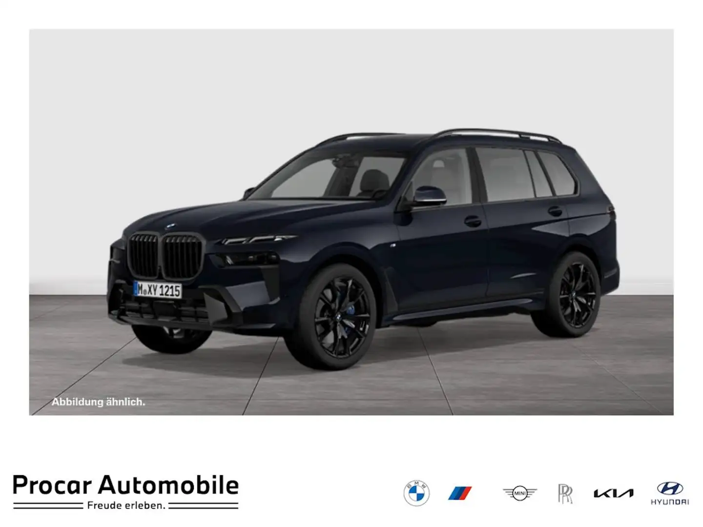 BMW X7 xDrive40d M Sport Pro Integral AHK SoftClose H/K Schwarz - 1