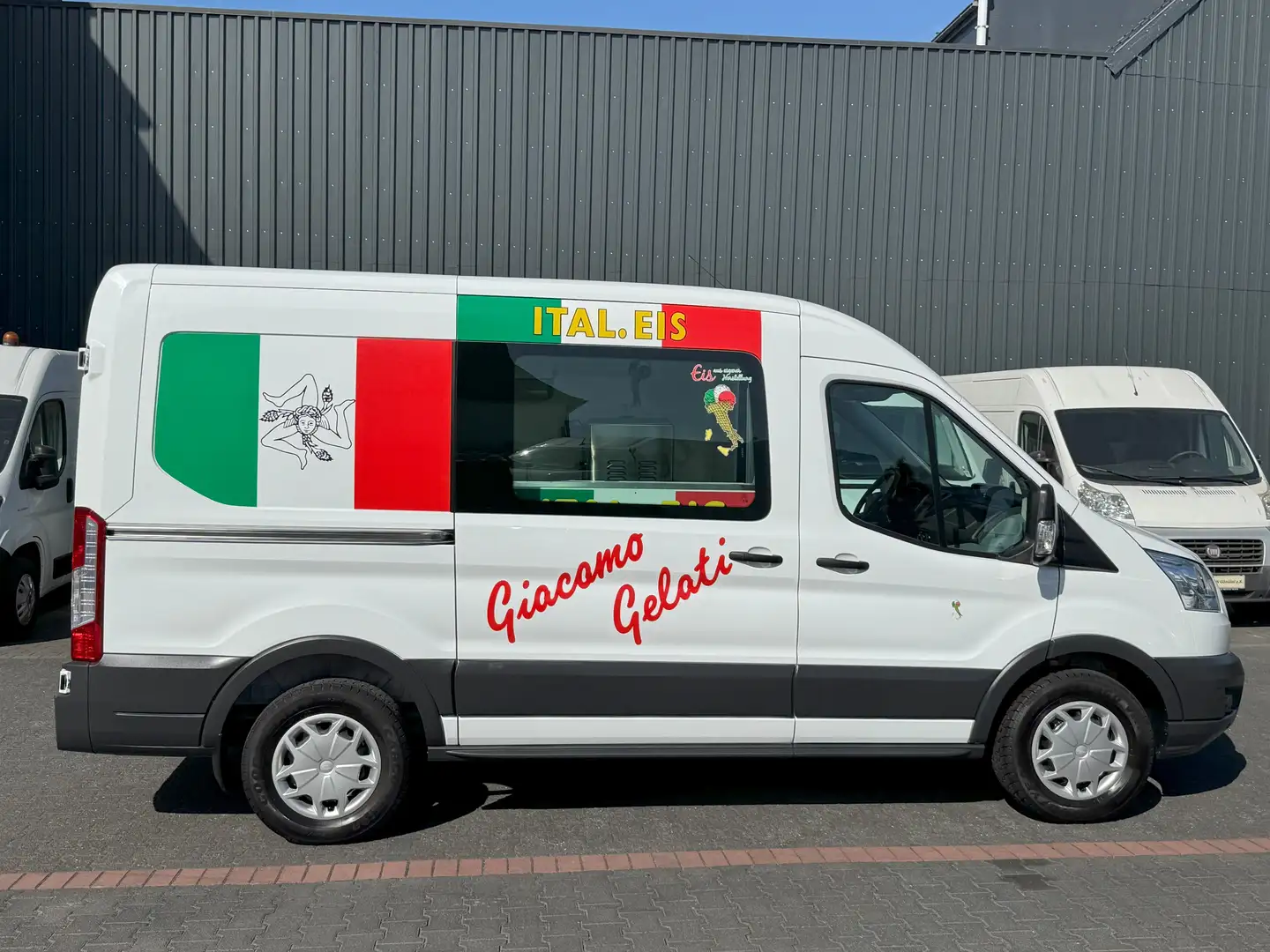 Ford Transit 350 L2 105 Eiswagen/Verkaufsfahrzeug Blanc - 2