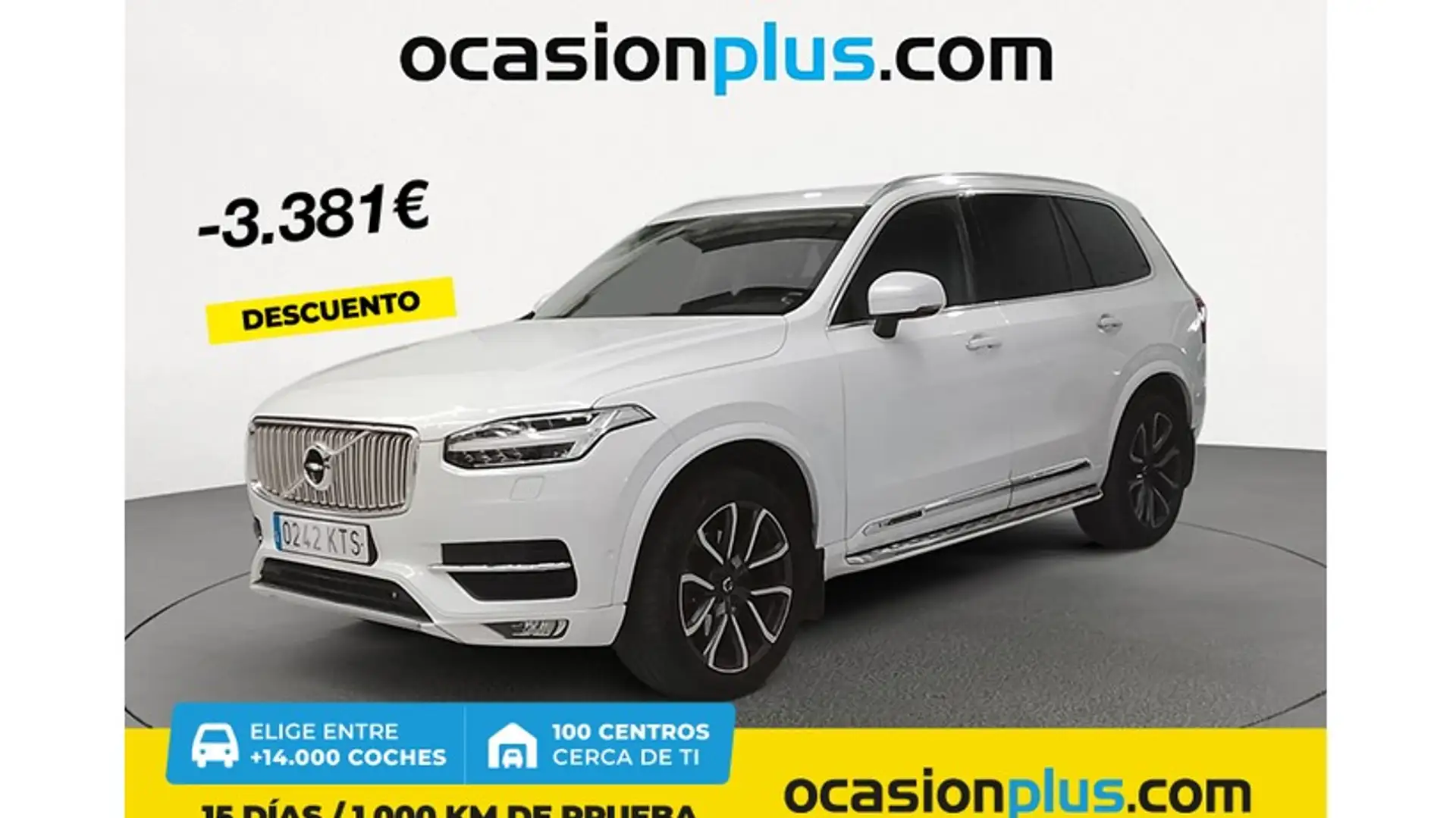 Volvo XC90 D5 Inscription AWD 235 Aut. Blanco - 1