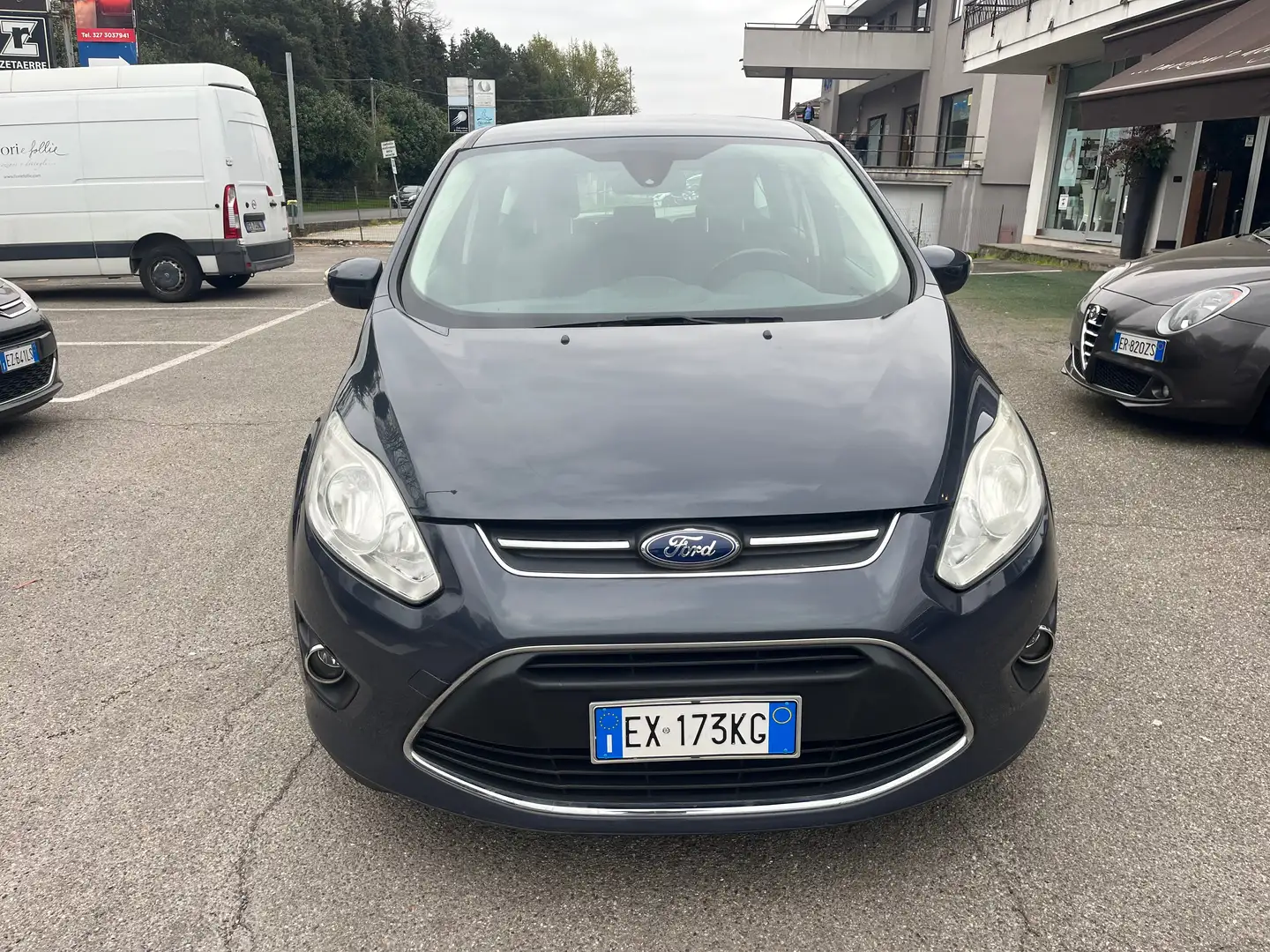 Ford C-Max 1.6tdci/115CV/neopatentati/Euro5B con FAP/unico pr Grigio - 1