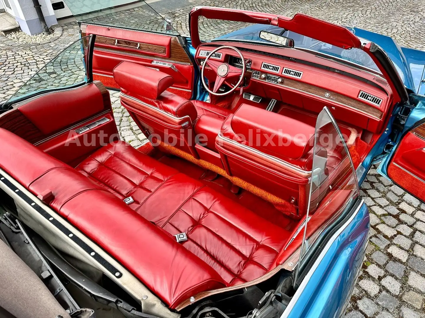Cadillac Eldorado Convertible BigBlock Restauriert Bleu - 1